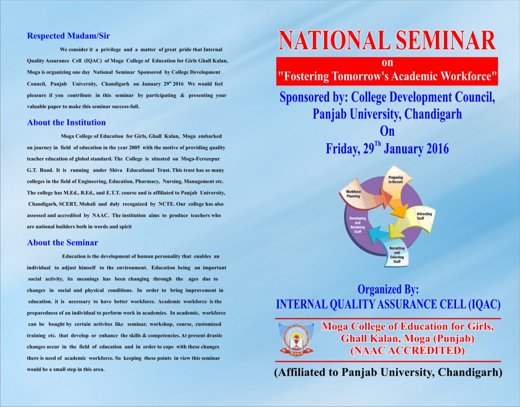 NATIONAL SEMINAR